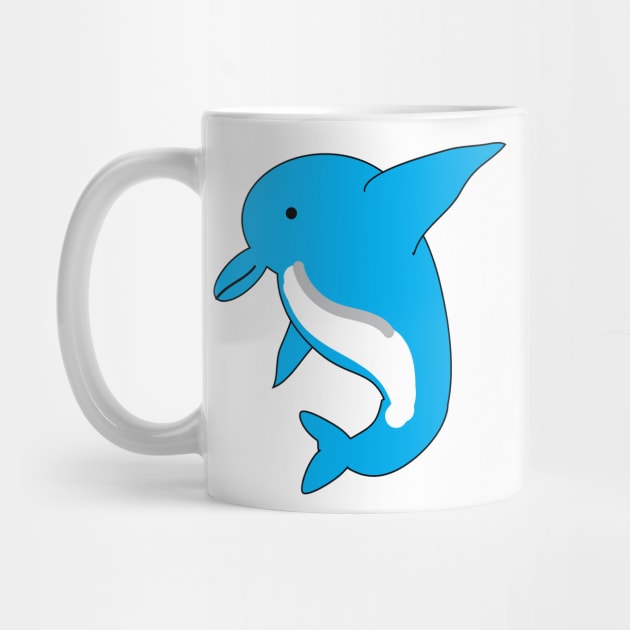 Cute dolphin doodle design by 4wardlabel